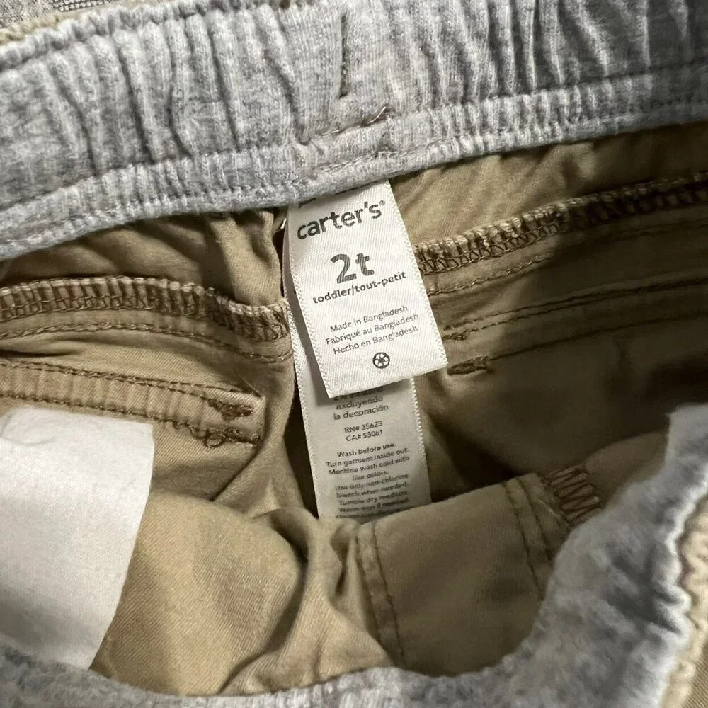 Carter's 2T Khaki Jogger Pants